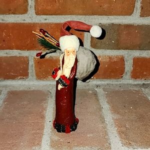 Christmas Santa figure.